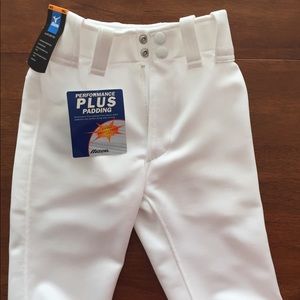 Boys Mizuno Baseball pants. NWT